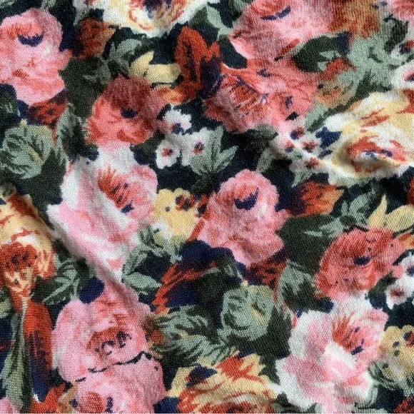 Vintage 90s The Classic floral high waisted oversized shorts size medium - Picture 4 of 4